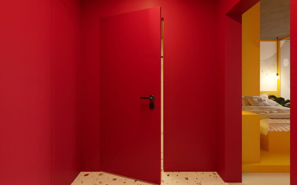 Návrh interiéru bytu v ulici Ke Strašnické