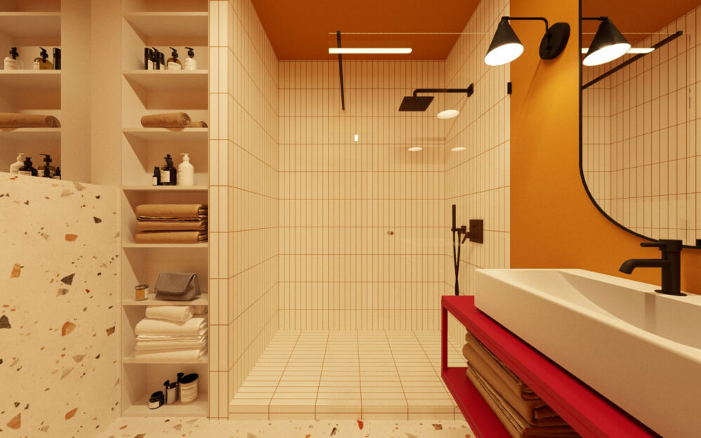 Návrh interiéru bytu v ulici Ke Strašnické