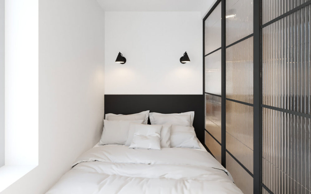 Návrh interiéru bytu v ulici Na Cihlářce