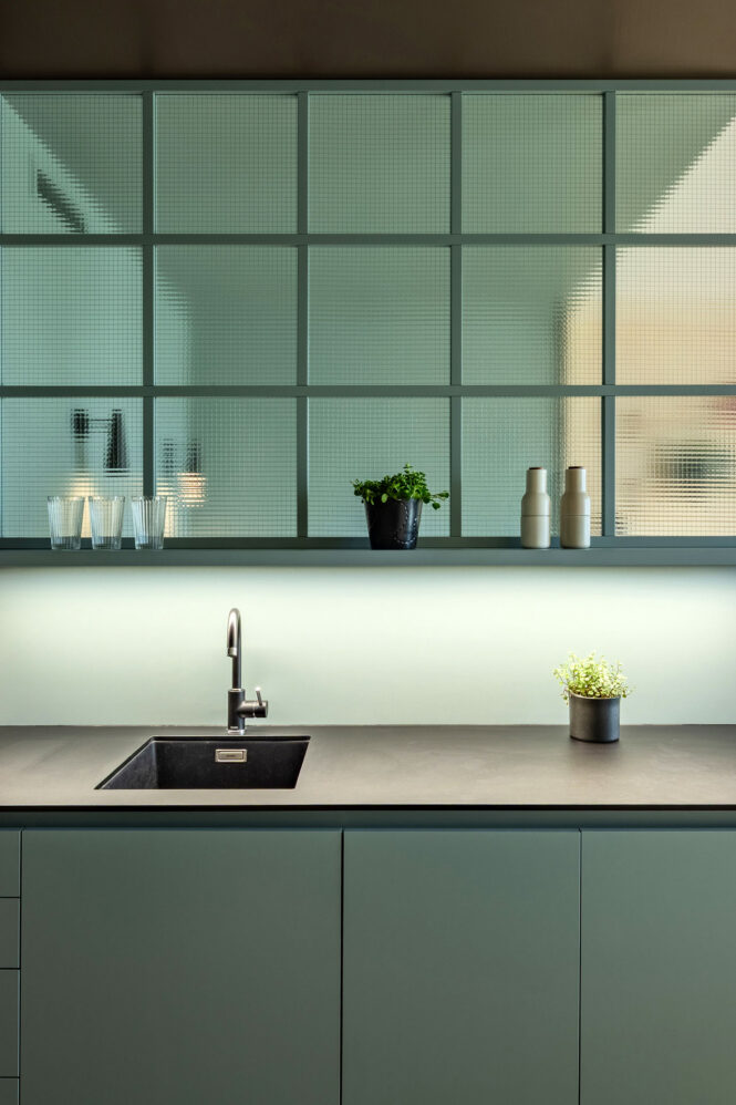 Fotografie interiéru bytu v ulici Šiklové v Praze